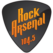 ROCK ARSENAL 104.5 FM-Logo
