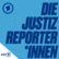 Die Justizreporter*innen-Logo