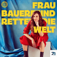 Frau Bauerfeind rettet die Welt-Logo